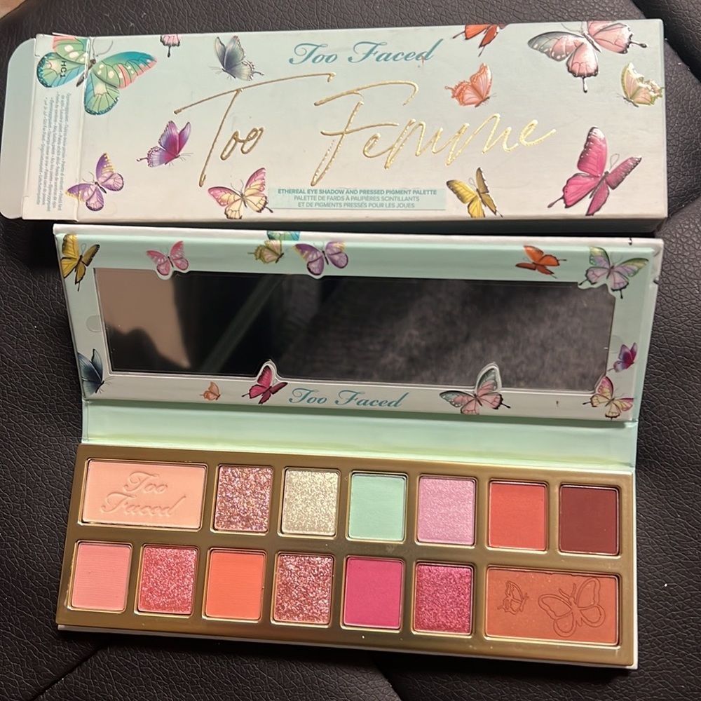 🦋ONLY 1 LEFT🦋Too Faced “Too Femme” Ethereal Eye Shadow Palette - Picture 5 of 7